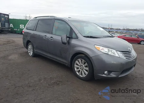 2011 Toyota Sienna Limited из США, поврежденный, VIN 5TDDK3DC8BS018294